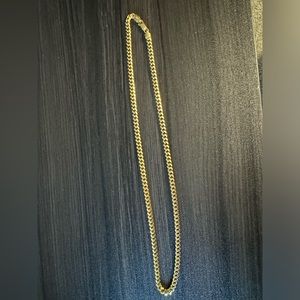 Jaxxon Cuban Link Gold Plated Chain 20” 5mm